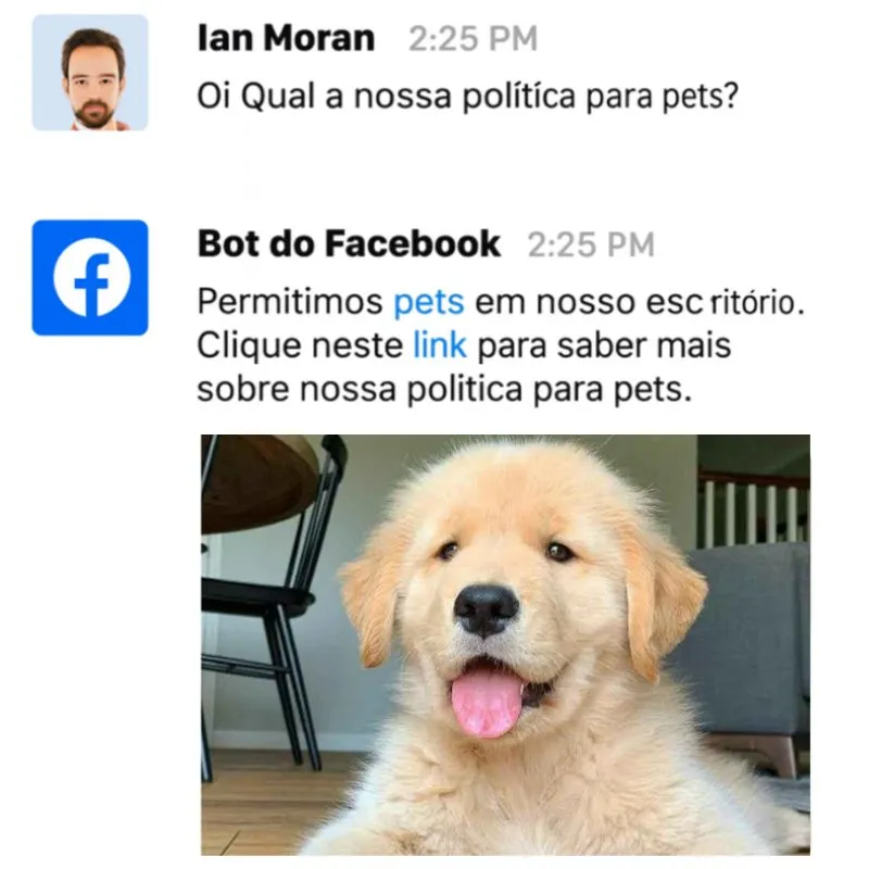 Mensagem de Boas-Vindas